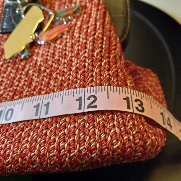 the Sac Woven Shoulder bag Cottagecore Grandmacore - Picture 6 of 7
